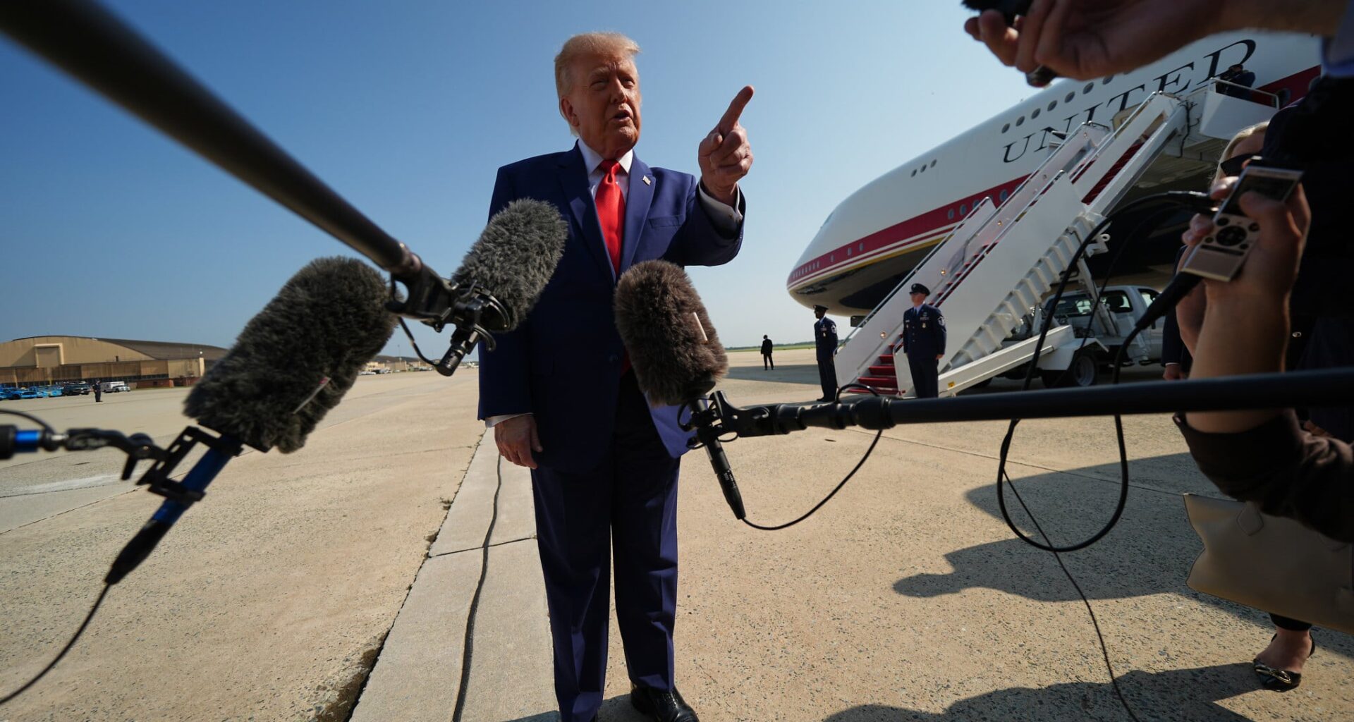 Trump escalates threats to Iran's infrastructure, as US said readying to use heavy bombers
