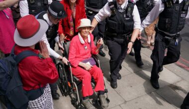 Police arrest dozens at London rally supporting Palestine Action | Israel-Palestine conflict News