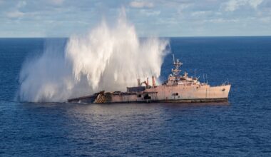 Japanese torpedo sends US ship to the ocean floor during Valiant Shield exercise