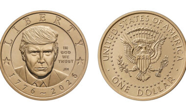 Treasury to Begin Minting $1 Gold Trump Coins Featuring President’s Face