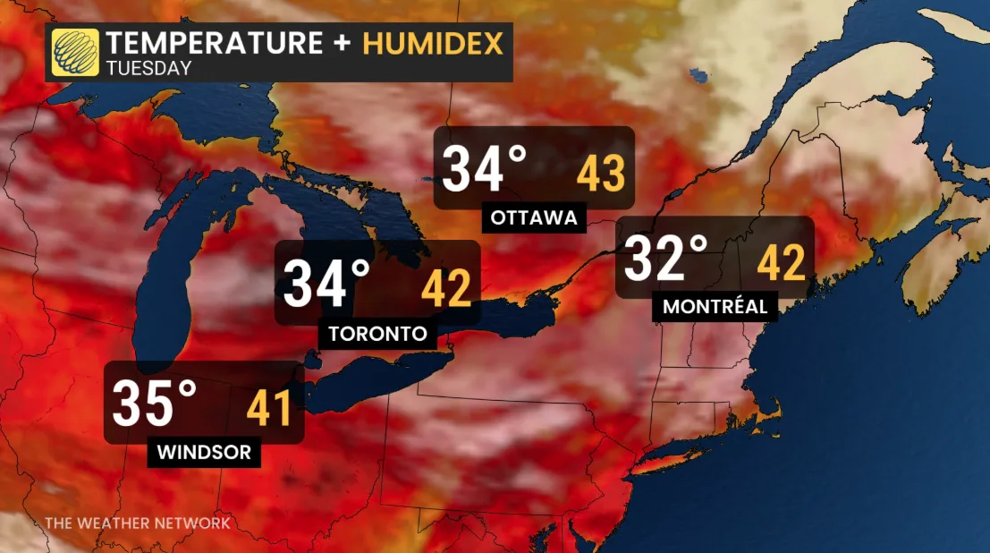 Baron - Ontario humidex weekend - July 10