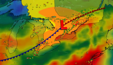 Muggy air fuels severe thunderstorm threat in Ontario Thursday
