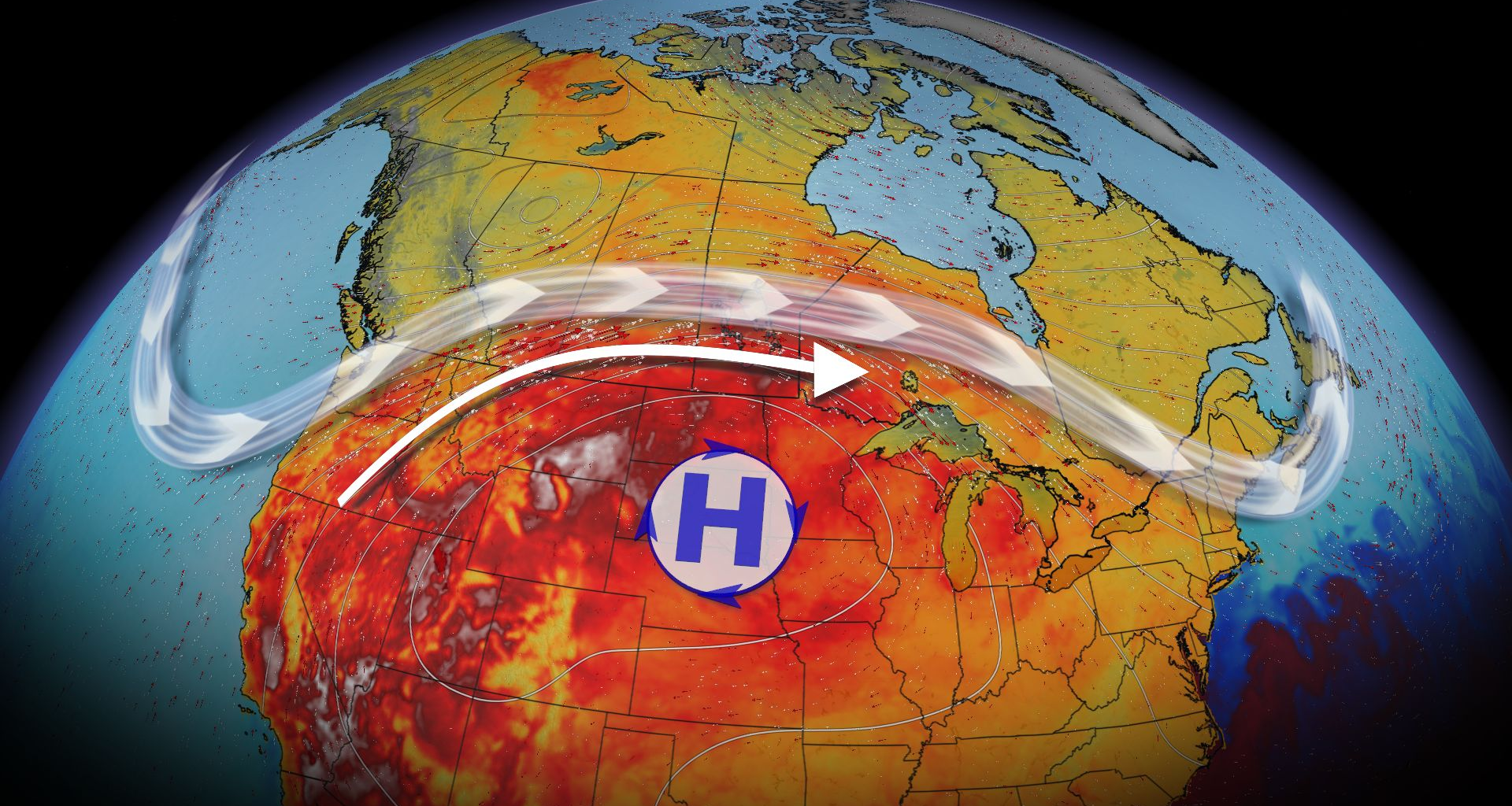 U.S. heat wave to influence weather for millions across Canada this weekend and beyond
