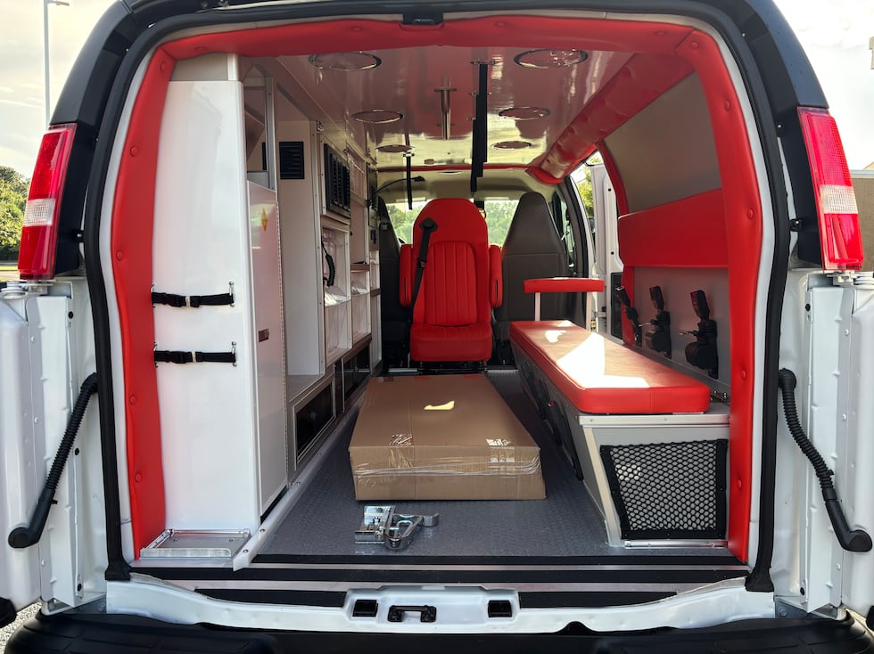 An ambulance is being donated to Magen David Adom, Israel's national emergency medical,...