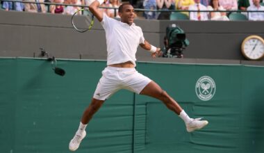 Auger-Aliassime wins marathon match to head to Wimbledon quarter-final