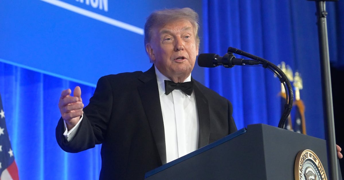 Trump bombed at the White House Correspondents’ Dinner — and proved its point - CTV News