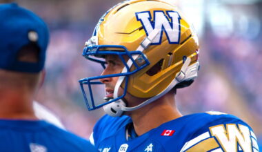 Mike O'Shea: Zach Collaros 'working' to return for Winnipeg Blue Bombers