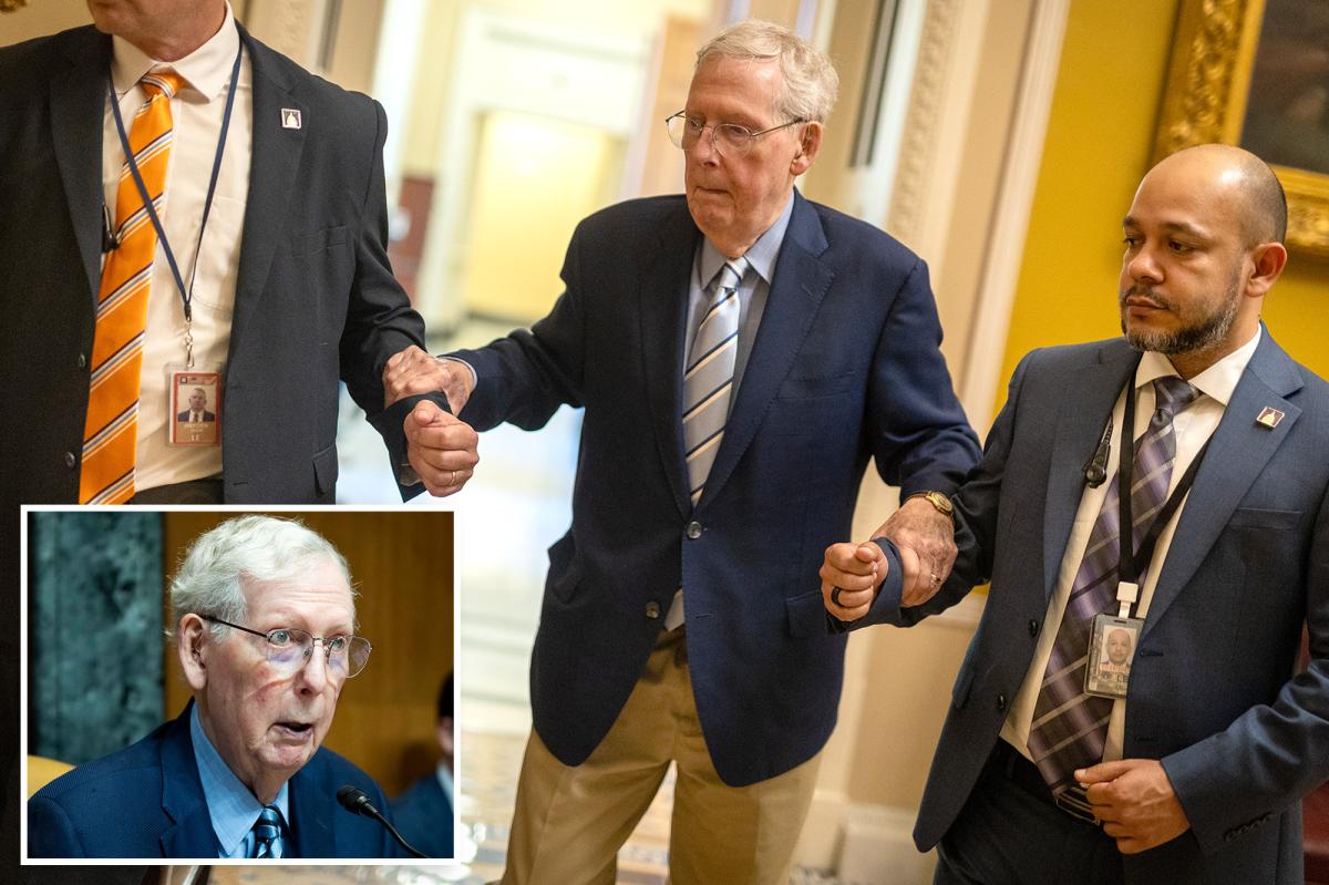 Mitch McConnell was found 'unconscious' in DC home last month, may have suffered heart attack