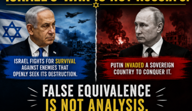 The Blogs: Netanyahu Is Not Putin and Israel’s War Is Not Russia’s | Mitch Mallett