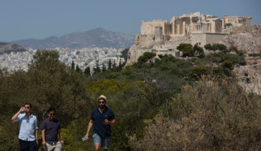 Knife attack near Athens Acropolis injures American tourist couple