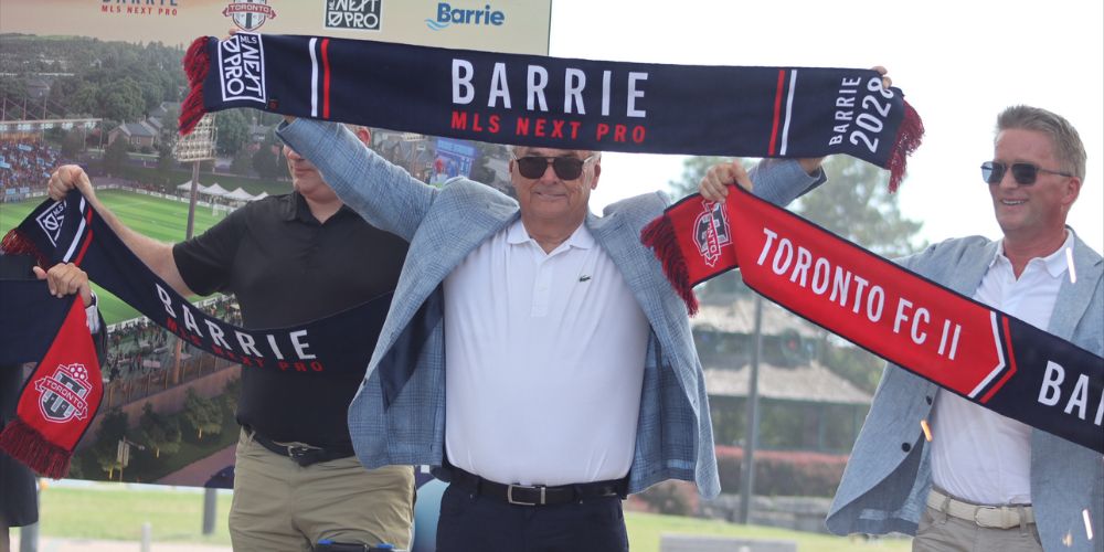 Toronto FC II relocating to Barrie with new downtown stadium