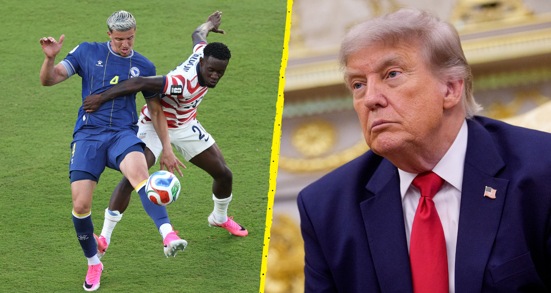 Inside the extremely unusual change to protocol that saw Folarin Balogun red card ban suspended after Donald Trump intervenes