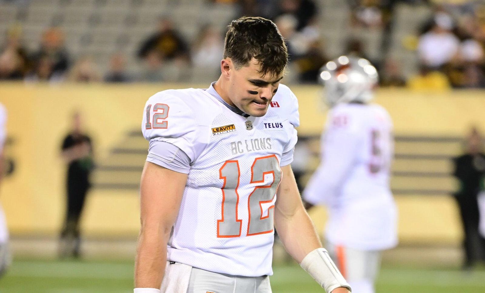 B.C. Lions' Nathan Rourke suffers left shoulder injury in loss to Edmonton Elks