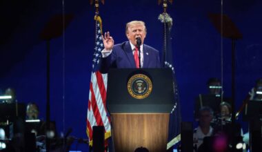 Trump Says Weird Stuff About History in America 250 Speech