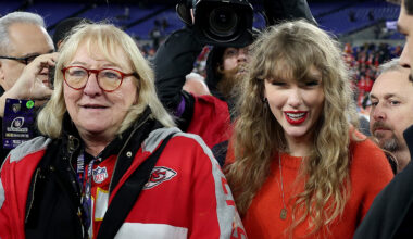 Donna Kelce and Taylor Swift
