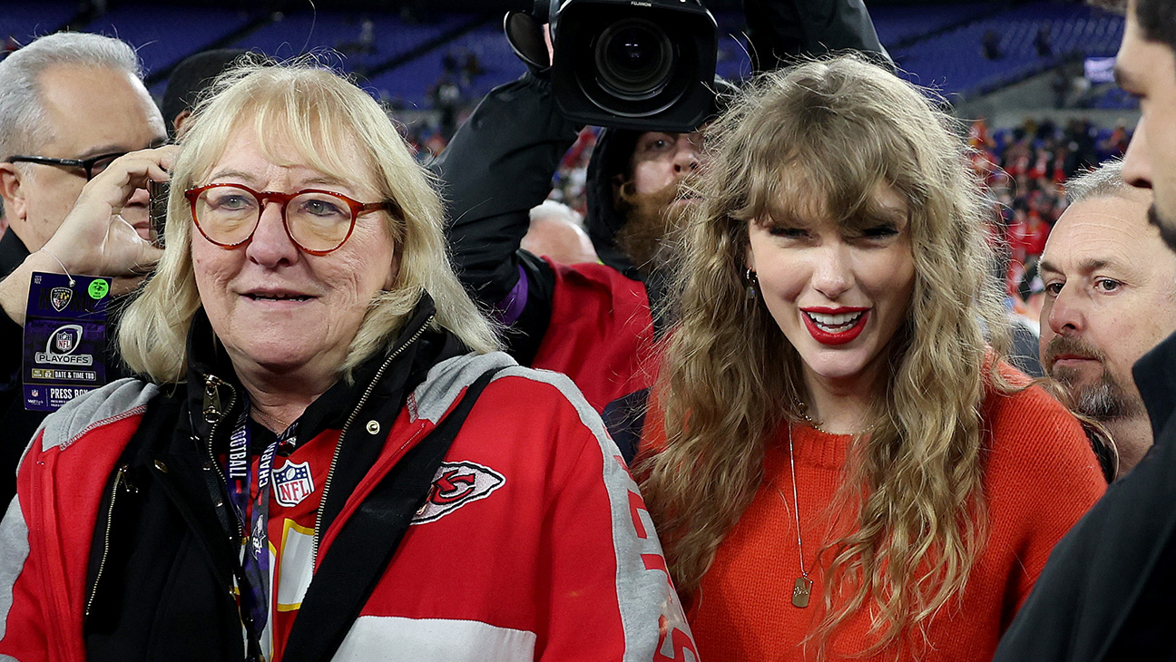 Donna Kelce and Taylor Swift