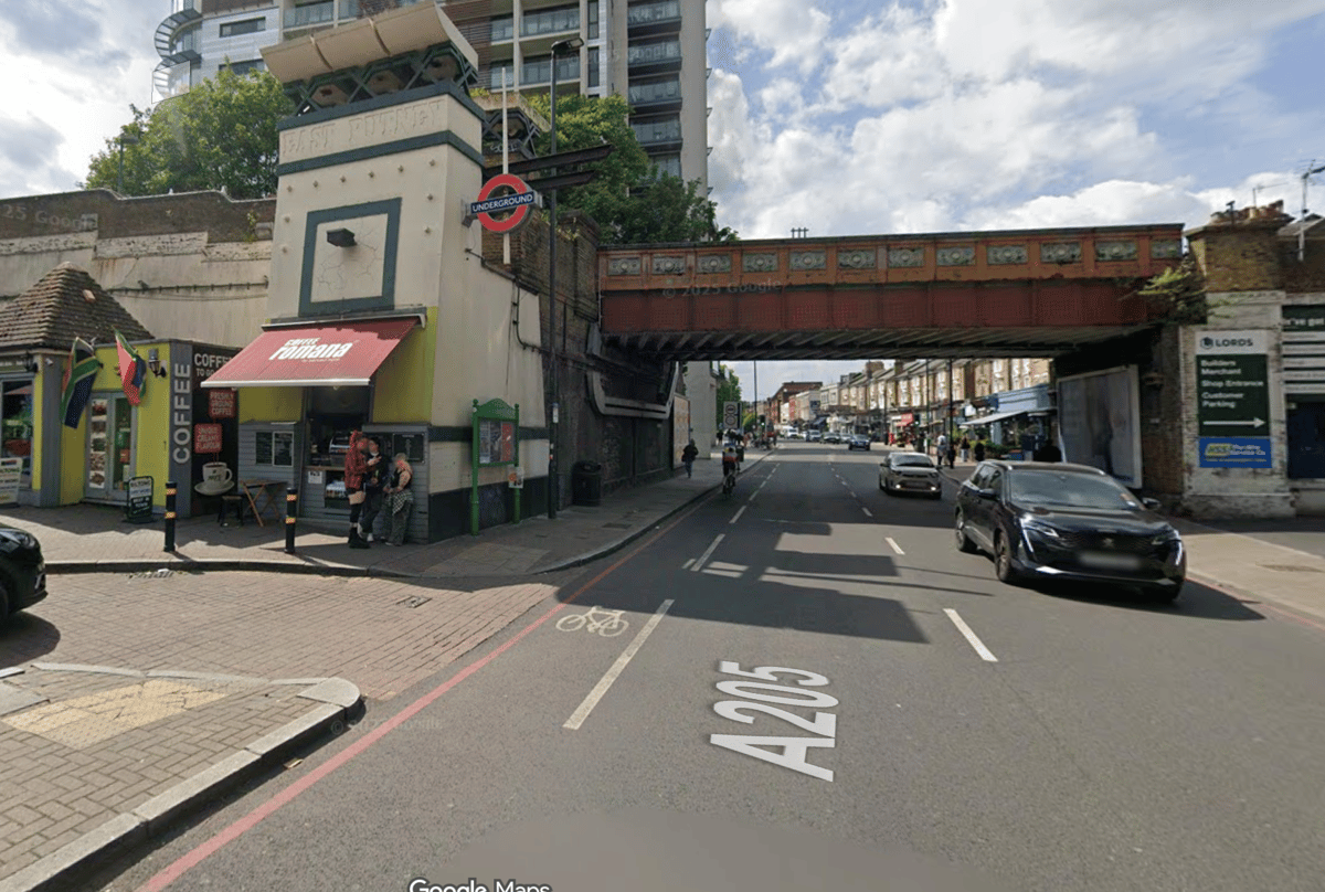 Residents upset at London Underground bridge getting £600,000 'IKEA paintjob' - London Evening Standard