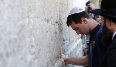 Lionel Messi's ostensibly controversial history with Jewish and Israeli life. Spoiler: He's Catholic