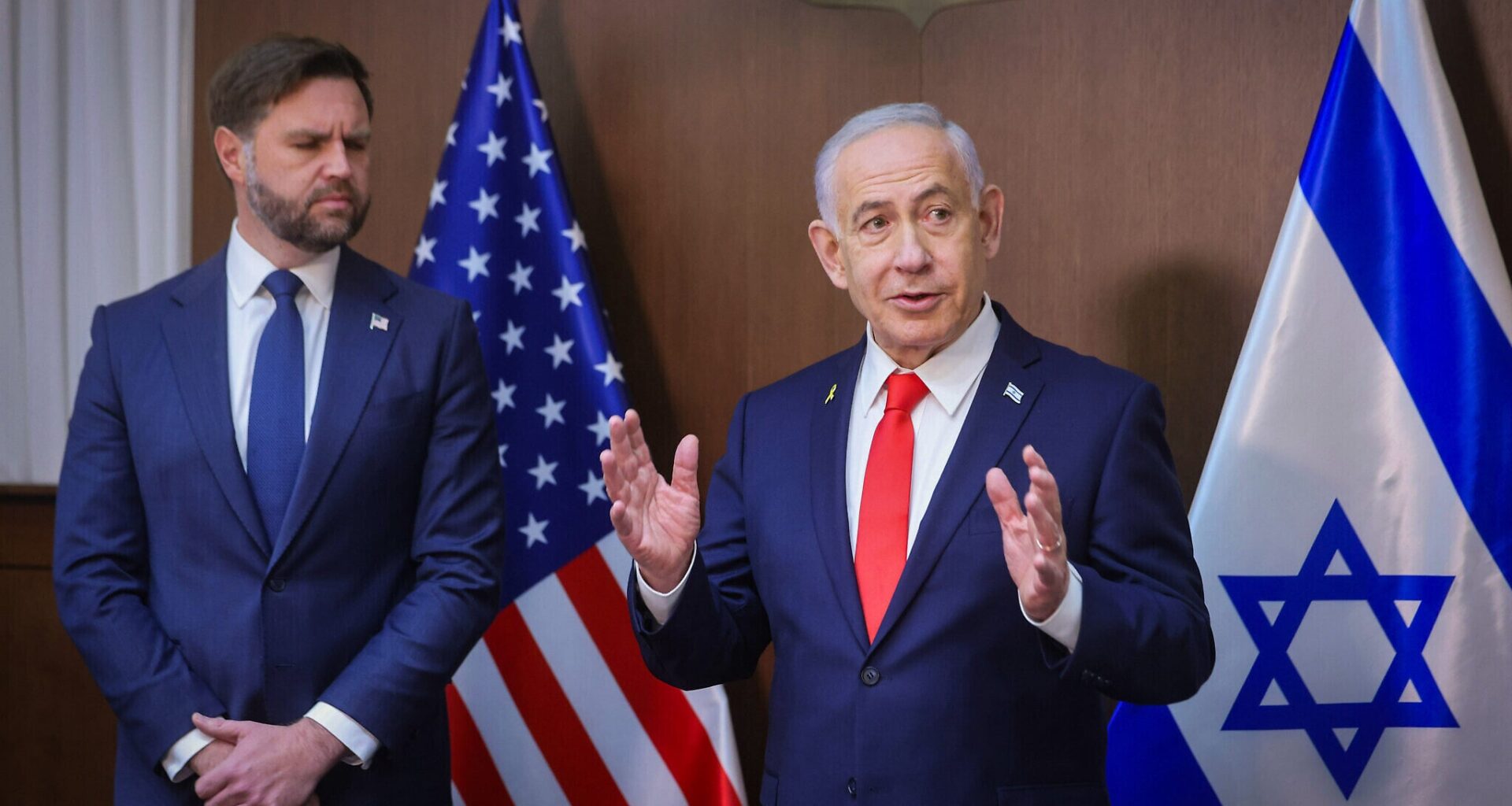 Netanyahu rejects Vance claim that Trump is Israel's only friend, says 'many' seek closer ties