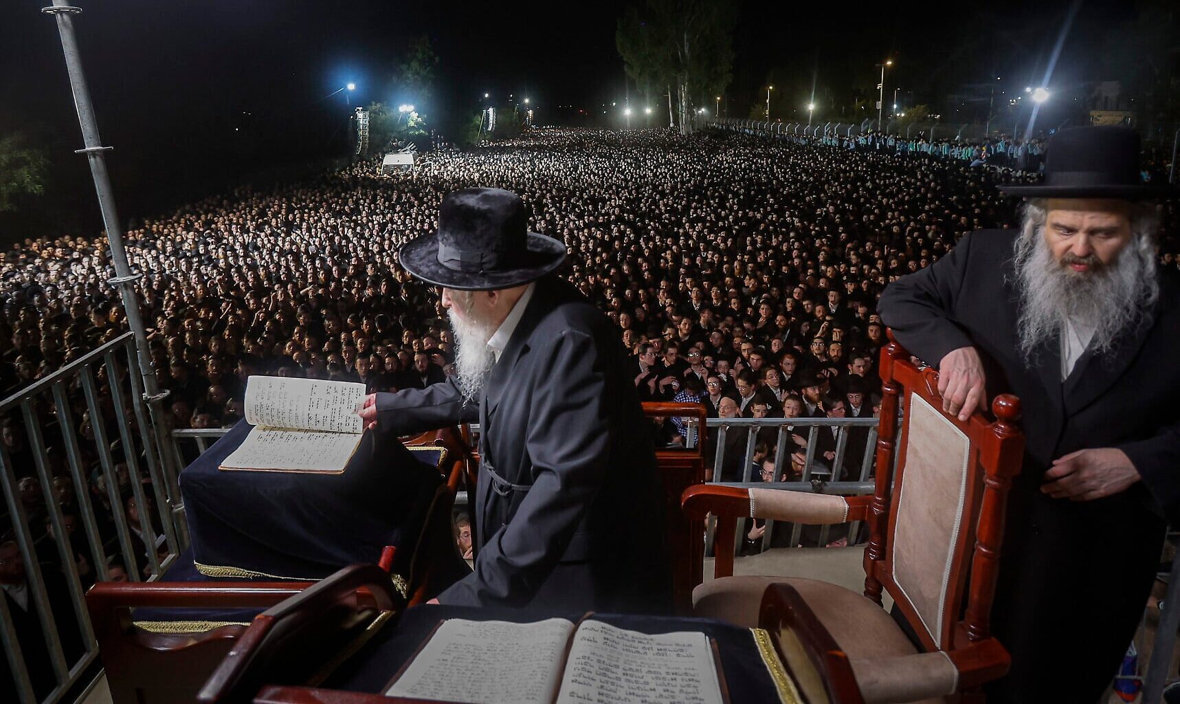 Thousands protest outside military prison, AG's home over arrest of yeshiva student