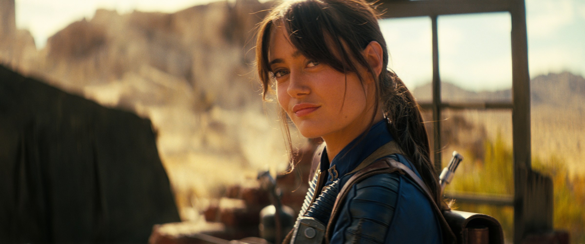A still photo from the Amazon TV series Fallout.
