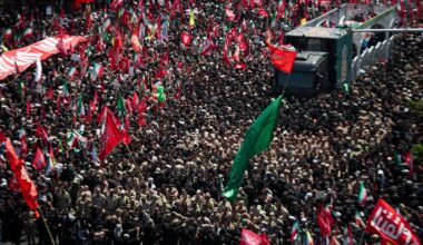 Funeral for slain Iranian Supreme Leader Ayatollah Ali Khamenei begins