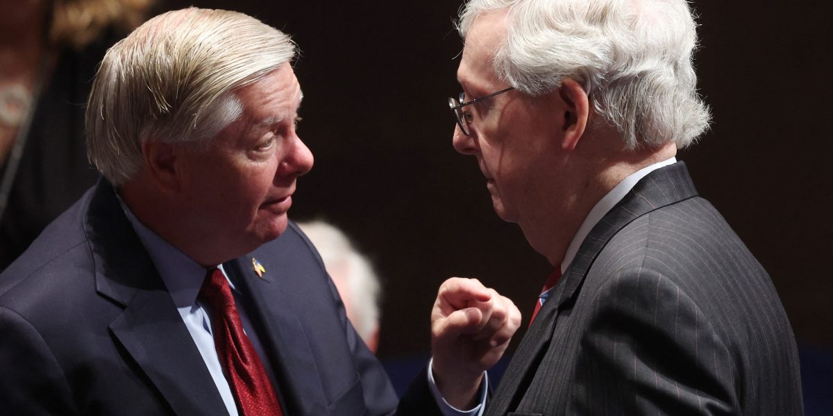 Mitch McConnell's absence complicates Trump's defense spending push amid Iran war