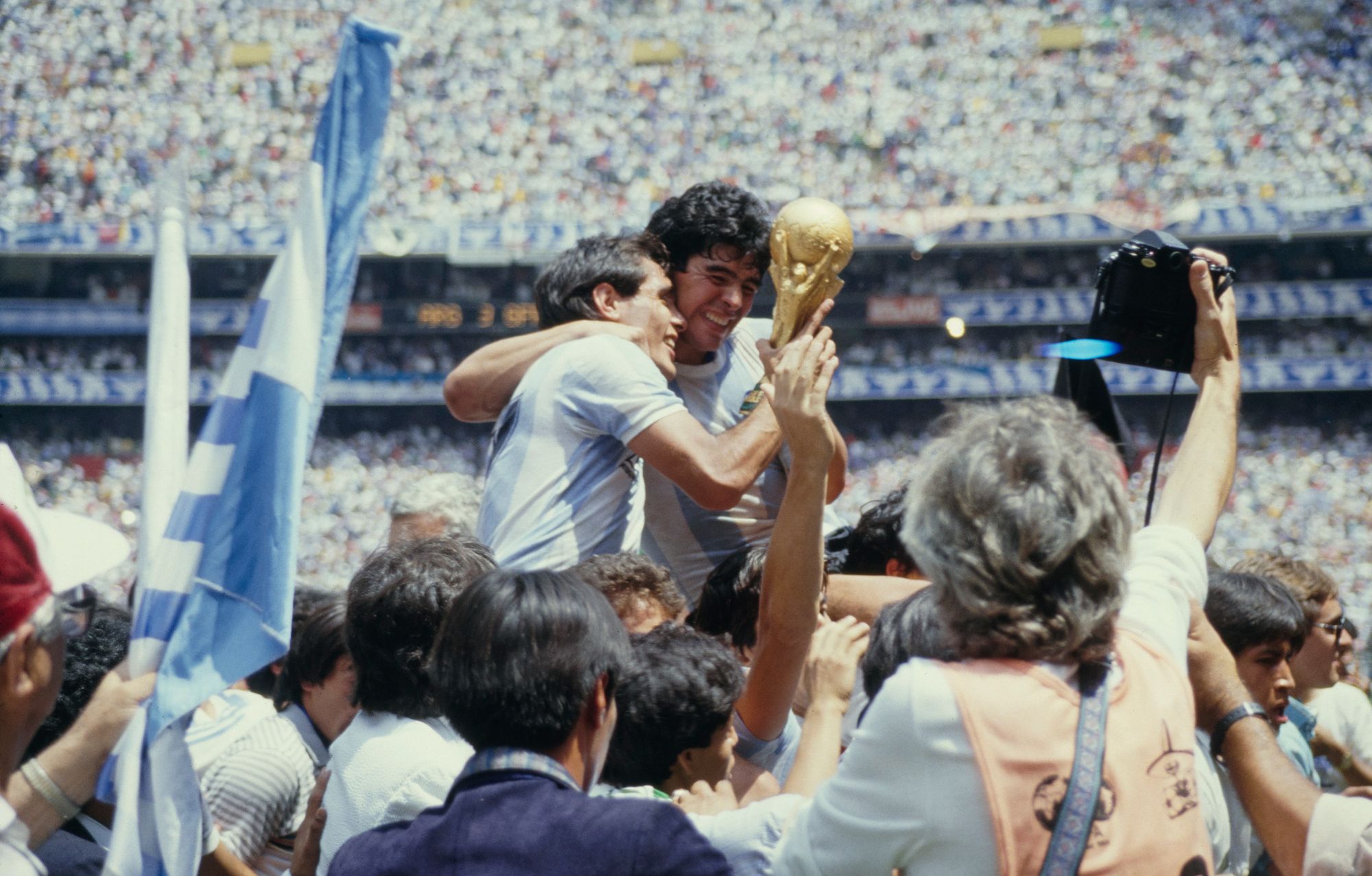 Diego Maradona’s crowning moment came at the Azteca