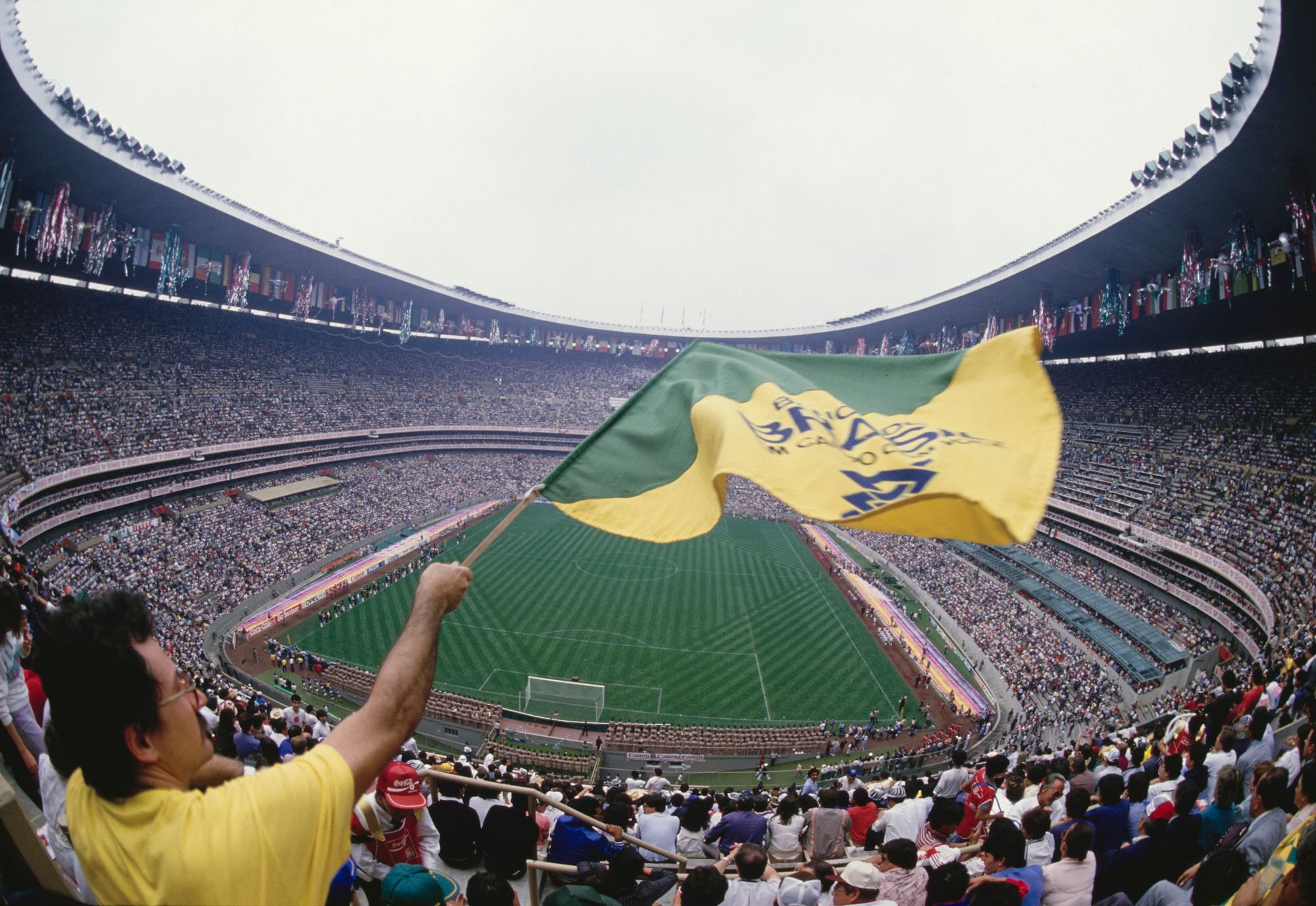 The 1986 World Cup saw the Azteca cement its place as one of the great world football stadiums