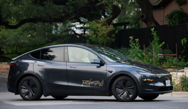 A Tesla Inc. robotaxi