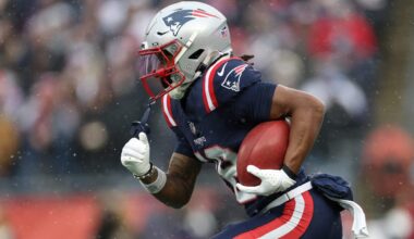 Patriots 53-man roster projection: Could a shocking cut be looming at wide receiver?