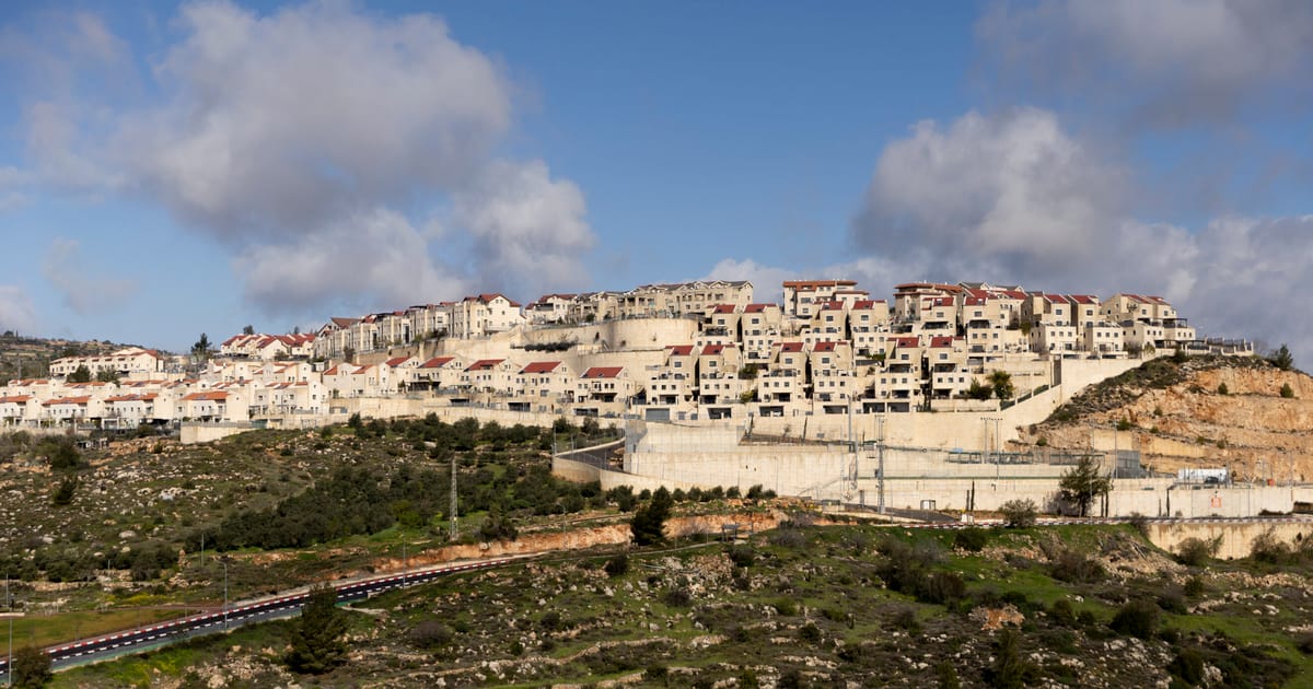 Israel-critical capitals force von der Leyen showdown over illegal settlements – POLITICO