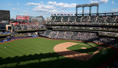 The Red Sox finally landed in New York — just in time to face the Mets