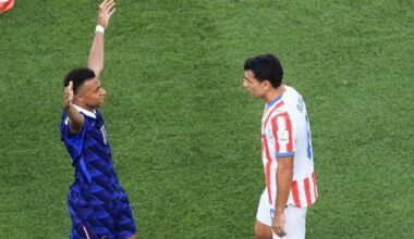 Victorious Mbappe levels Messi in World Cup golden boot race, did Paraguay’s tactics go too far?