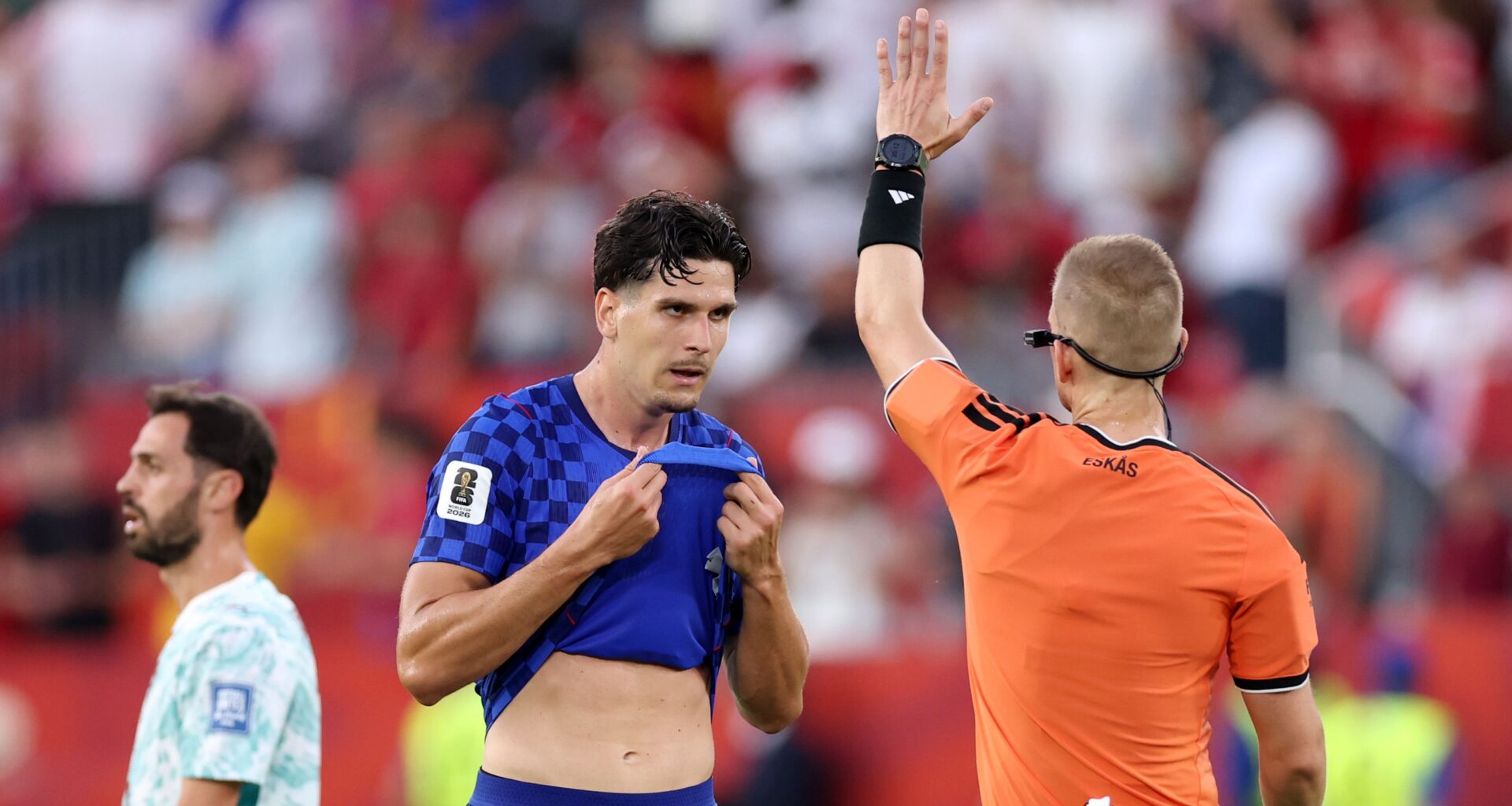 'I felt slight contact with my hair' - Croatia star rages at last-gasp VAR call against Portugal as coach Zlatko Dalic slams refereeing decisions