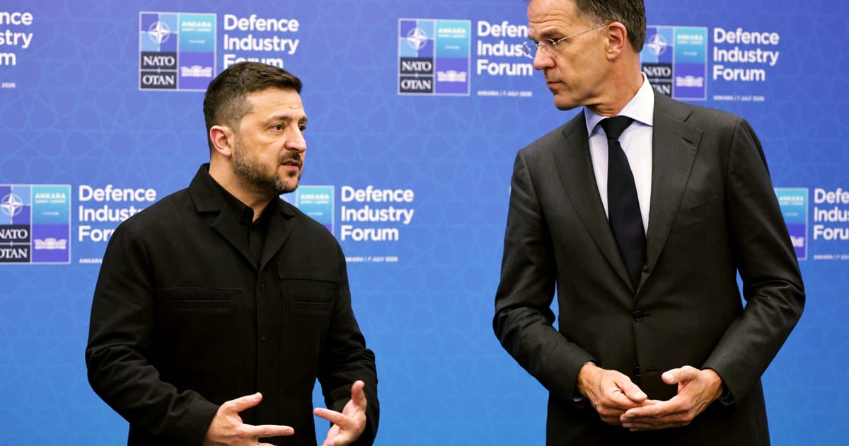 ‘Please help us’: Zelenskyy presses NATO for air defense aid – POLITICO