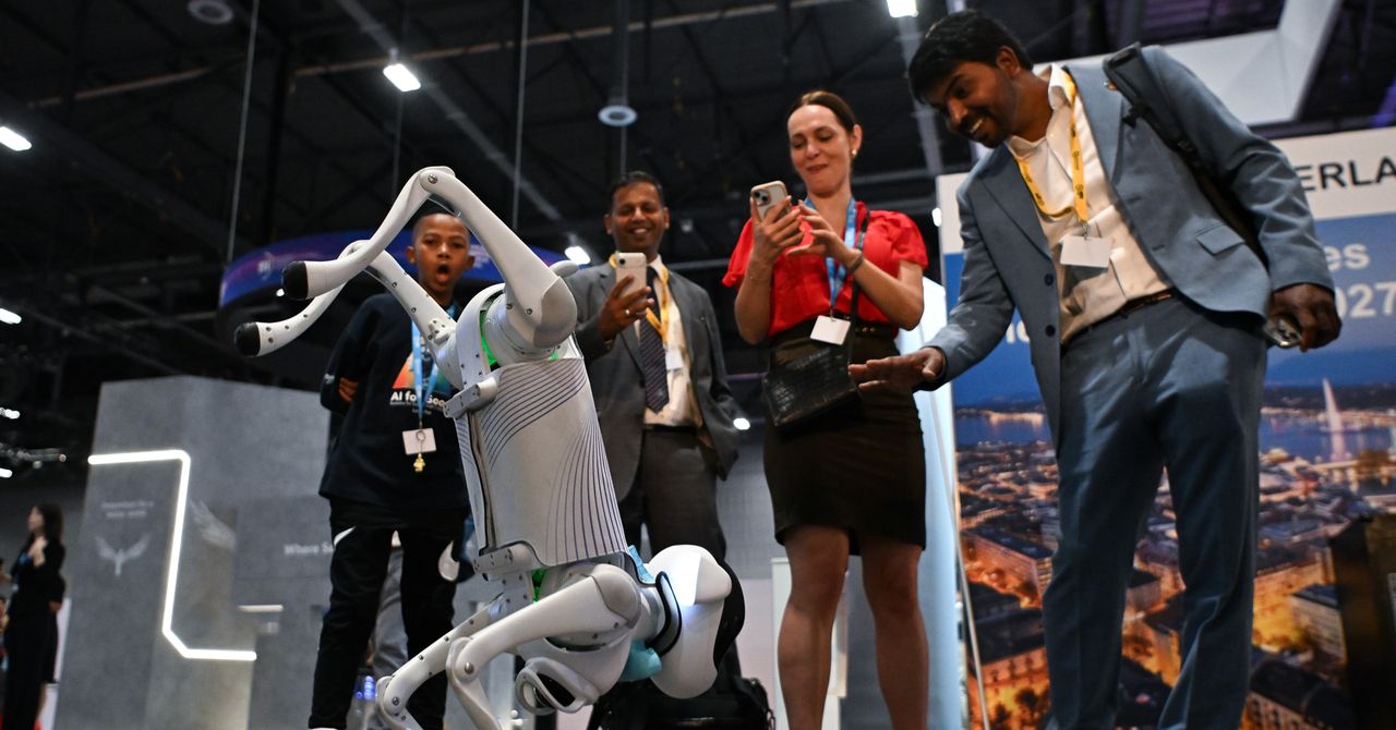 Robot Dogs, Teslas, and Rescue Helicopters: The UN AI Summit Was a Lot