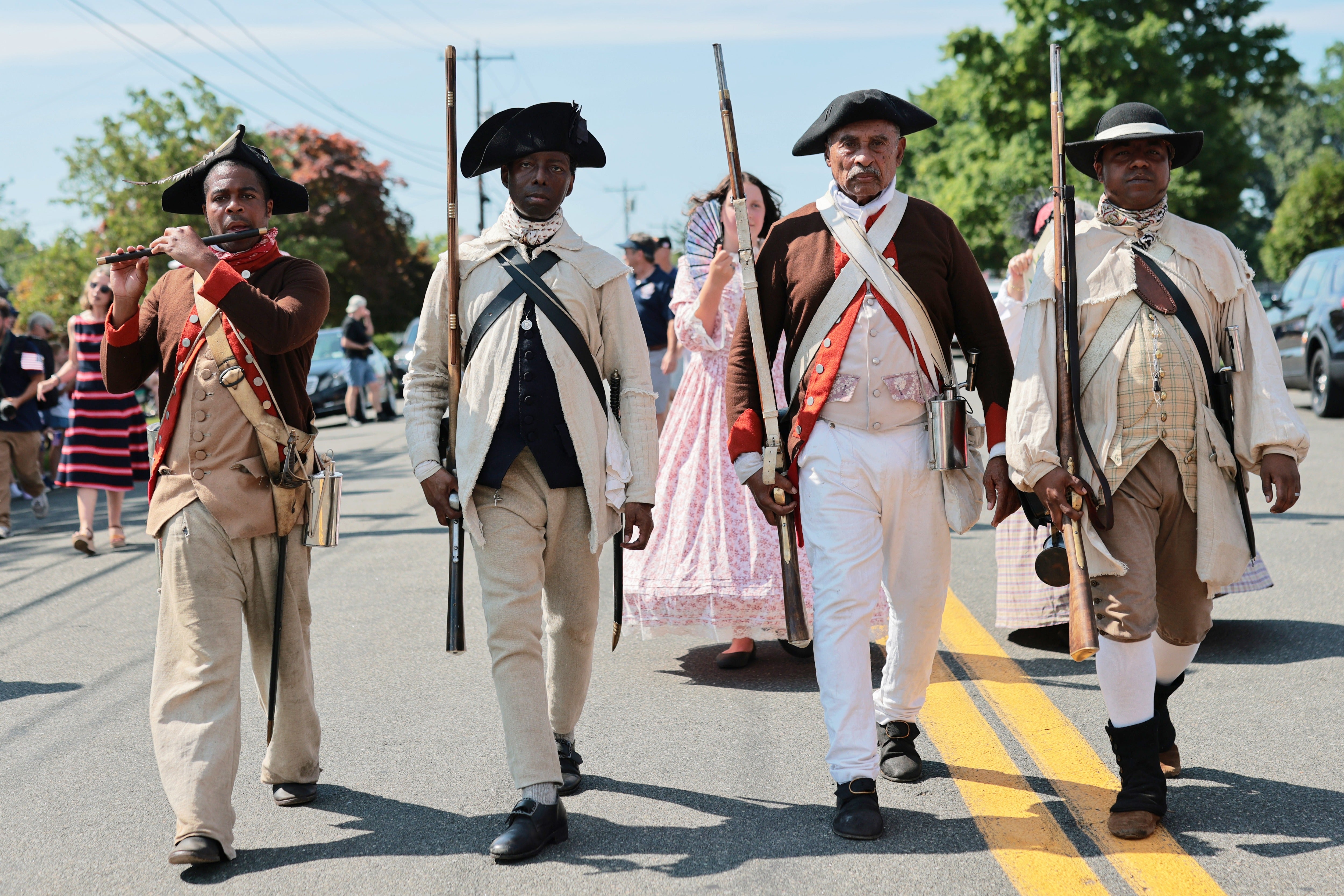 The town of Orangetown celebrated America's 250th Anniversary with a parade and a festival at the German Masonic Park