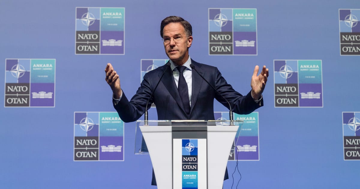 NATO’s Rutte: ‘Nobody’ knows what it would take to get Putin to negotiate – POLITICO