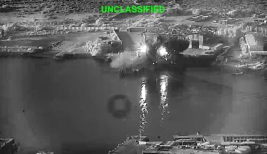 US launches new strikes on Iran as Hormuz shipping traffic falls