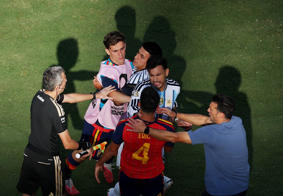 FIFA to investigate clashes between Spain and Argentina players after World Cup final