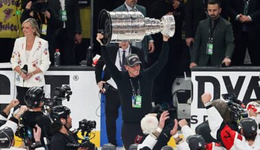 Hurricanes owner Tom Dundon's decision to put seven family members on Stanley Cup mocked online