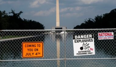 Former Olympian indicted on felony charge over alleged Reflecting Pool vandalism