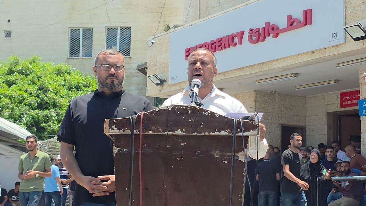 A Hamas spokesperson announces the dissolution of the group’s government in Gaza