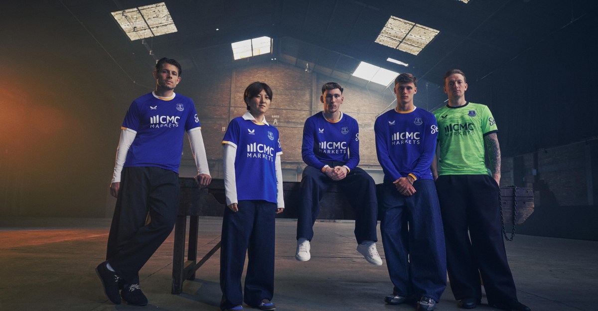 Everton unveil new home kits for 2026-27 season