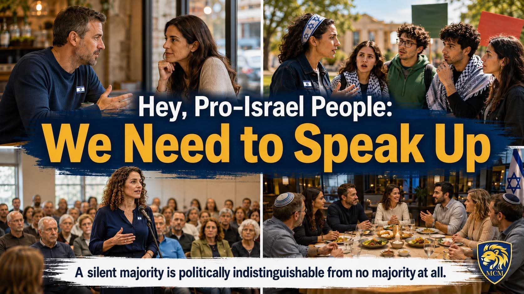 The Blogs: Hey, Pro-Israel People: We Need to Speak Up! | Mitch Mallett