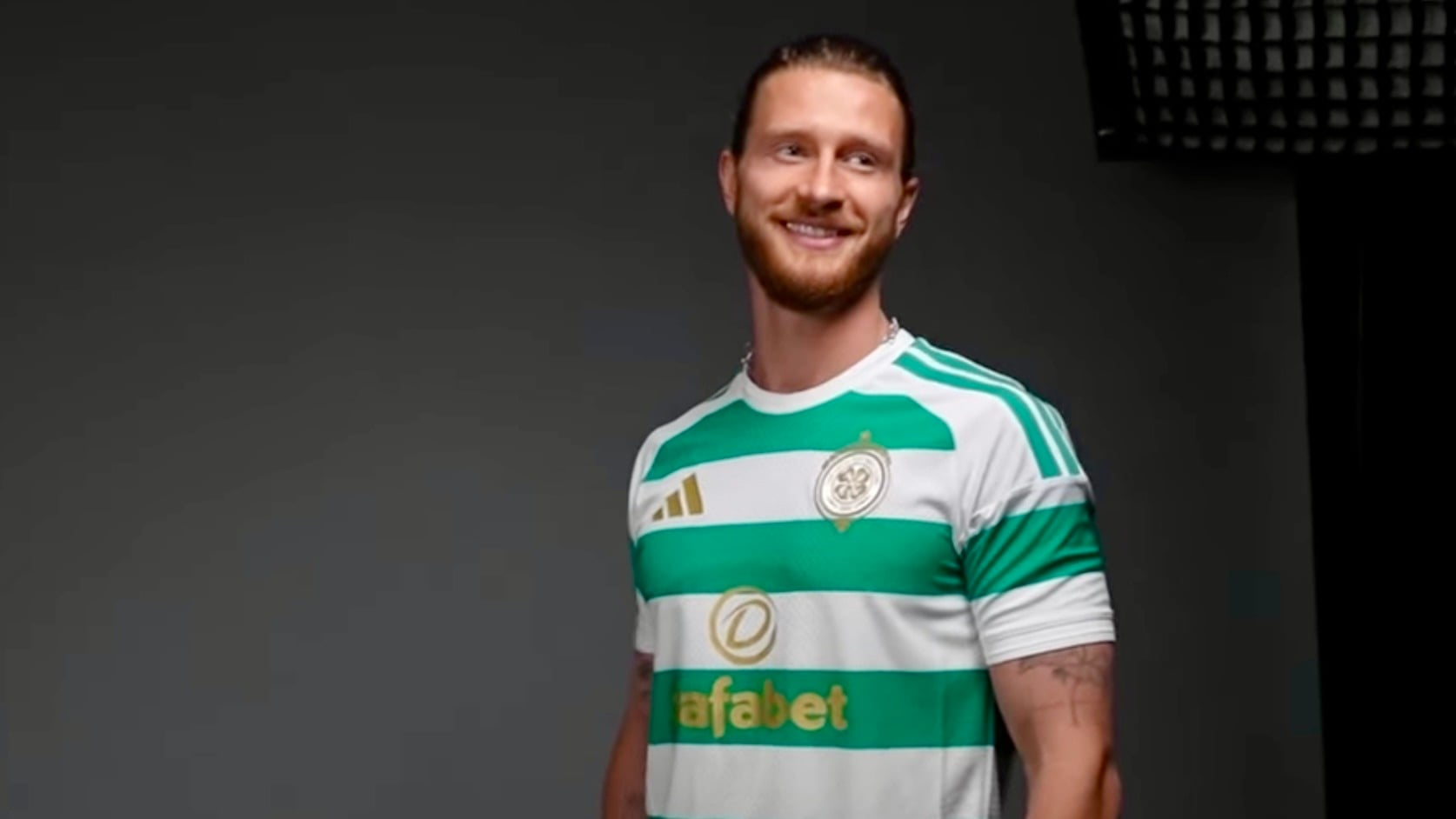 Kasper Hogh buzzing for 'crazy' atmosphere as Celtic announce record signing