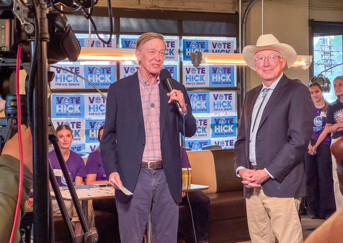 John Hickenlooper wins Colorado Democratic primary race for Senate