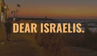 The Blogs: Dear Israelis… | Logan Levkoff