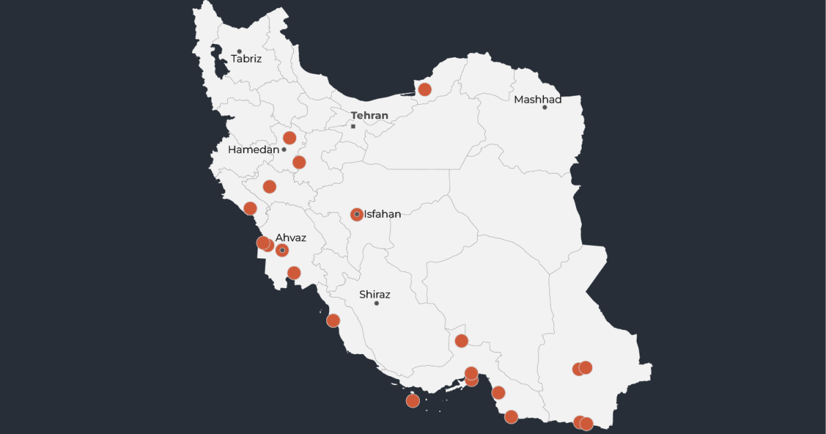 Mapping the latest US strikes across Iran | Interactive News